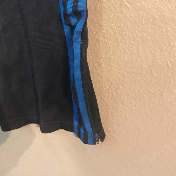 Size S Ladies Blue and Navy Adidas Sweatpants - Picture 4 of 5